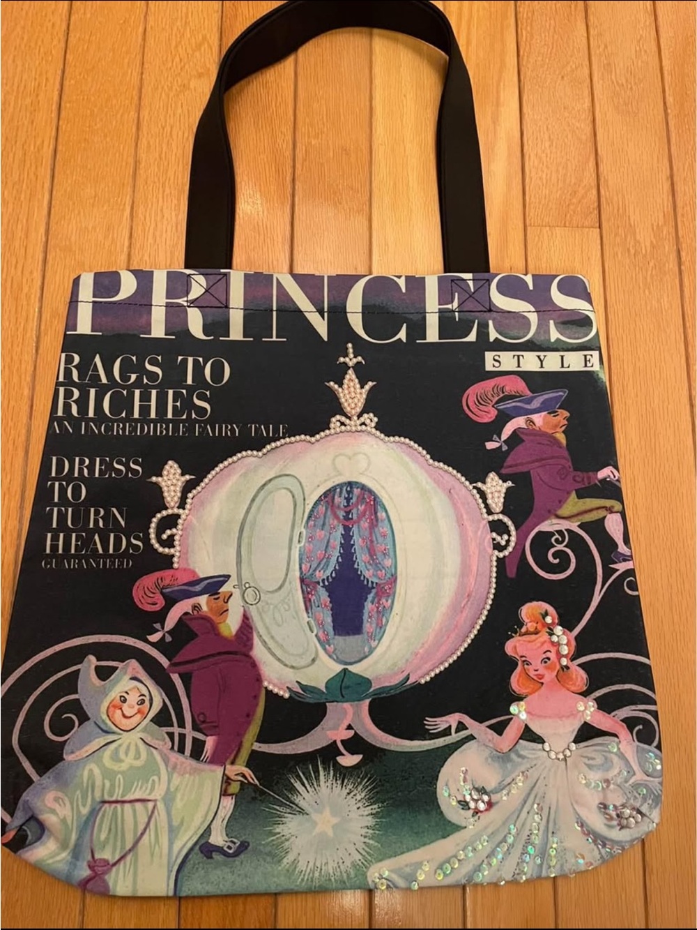 Vintage Disney Princess Tote Bag